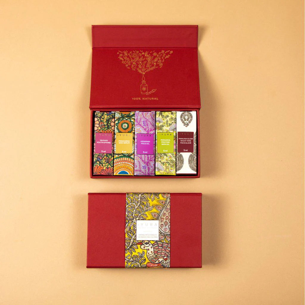 The Real Face of Beauty – 5 Ayurvedic Face Oil Minis