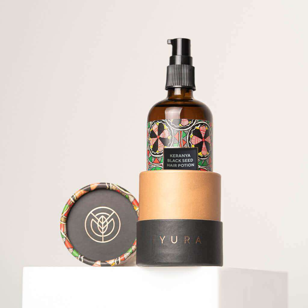 iYURA - Lozione per Capelli ai Semi Neri di Keranya 📦