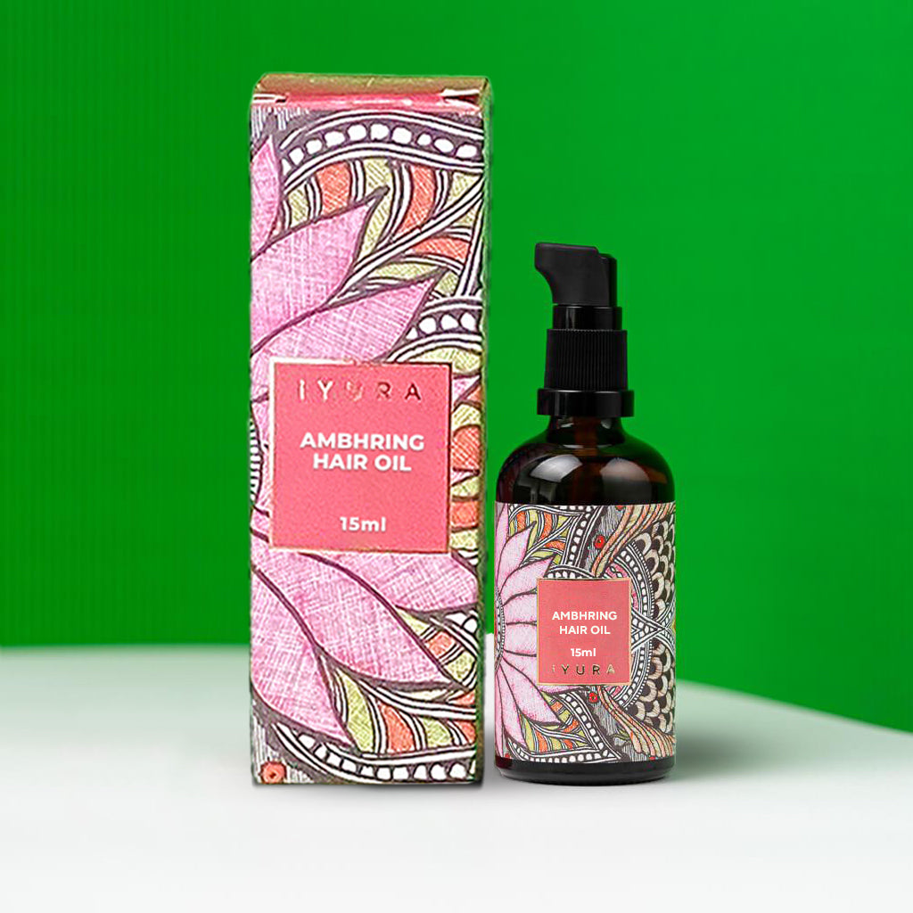 🎁 Mini Ambhring Hair Oil  (100% off)