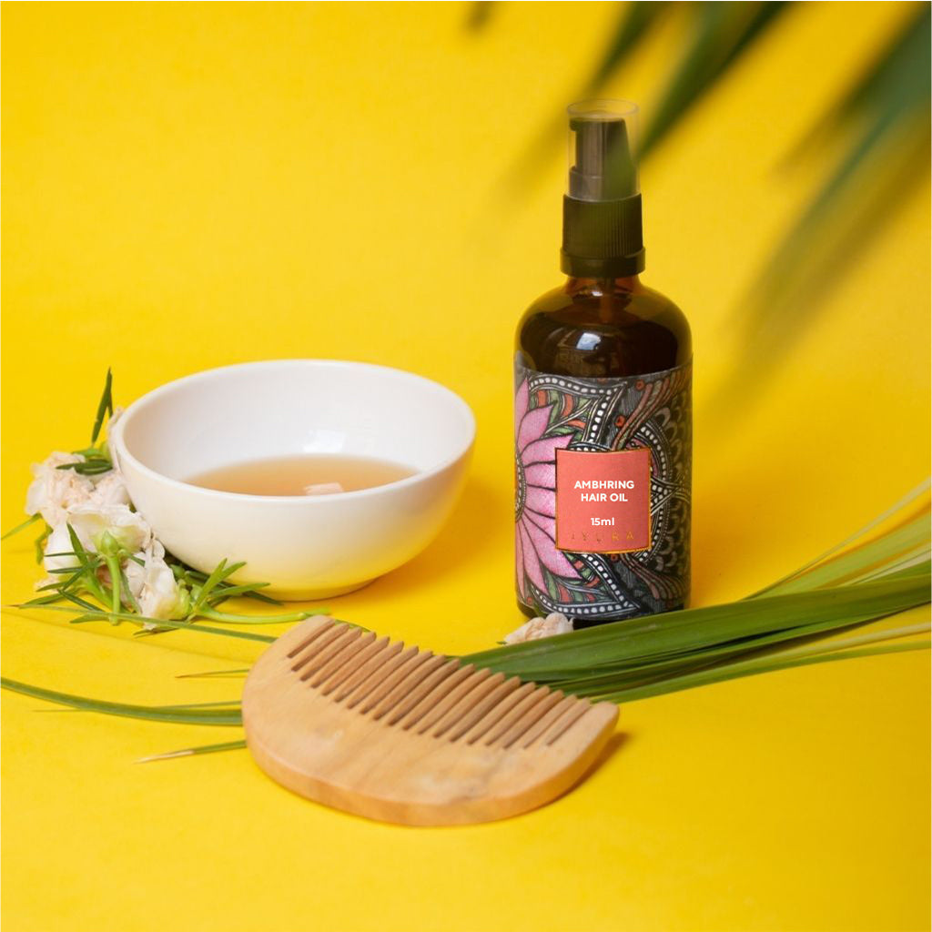 🎁 Mini Ambhring Hair Oil  (100% off)