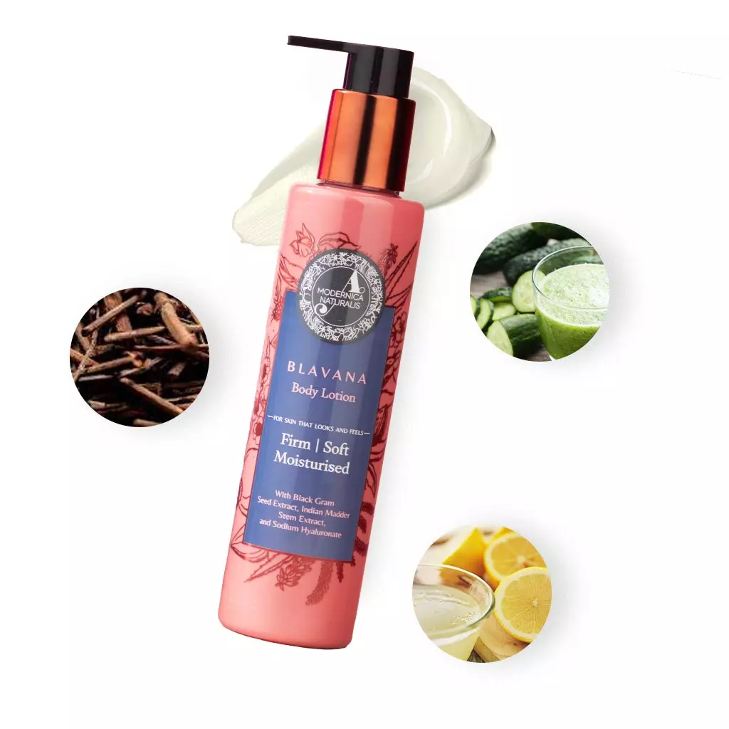 Blavana Body Lotion - Moisturises, Softens, Firms Dry, Ageing, Crepey Skin - Revolutionary Formula with Black Gram - Best Body Lotion for Mature Body Skin - With Clinically Proven Ingredients 📦