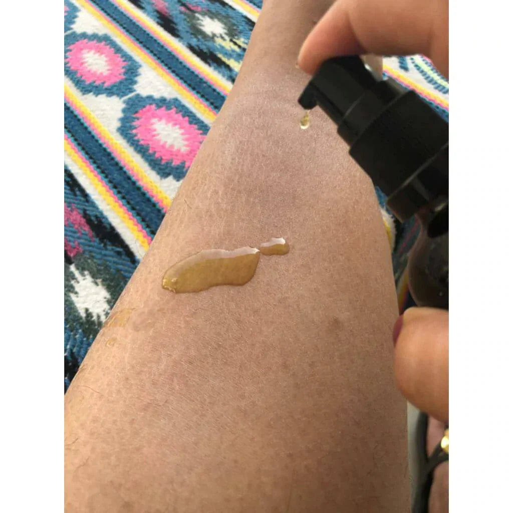 'Black Gold' Body Oil - Made with Black Gram, Velvet Bean and Himalayan Rock Salt - Best Body Moisturizer for Saggy, Droopy, Dry, Mature, Ageing Skin