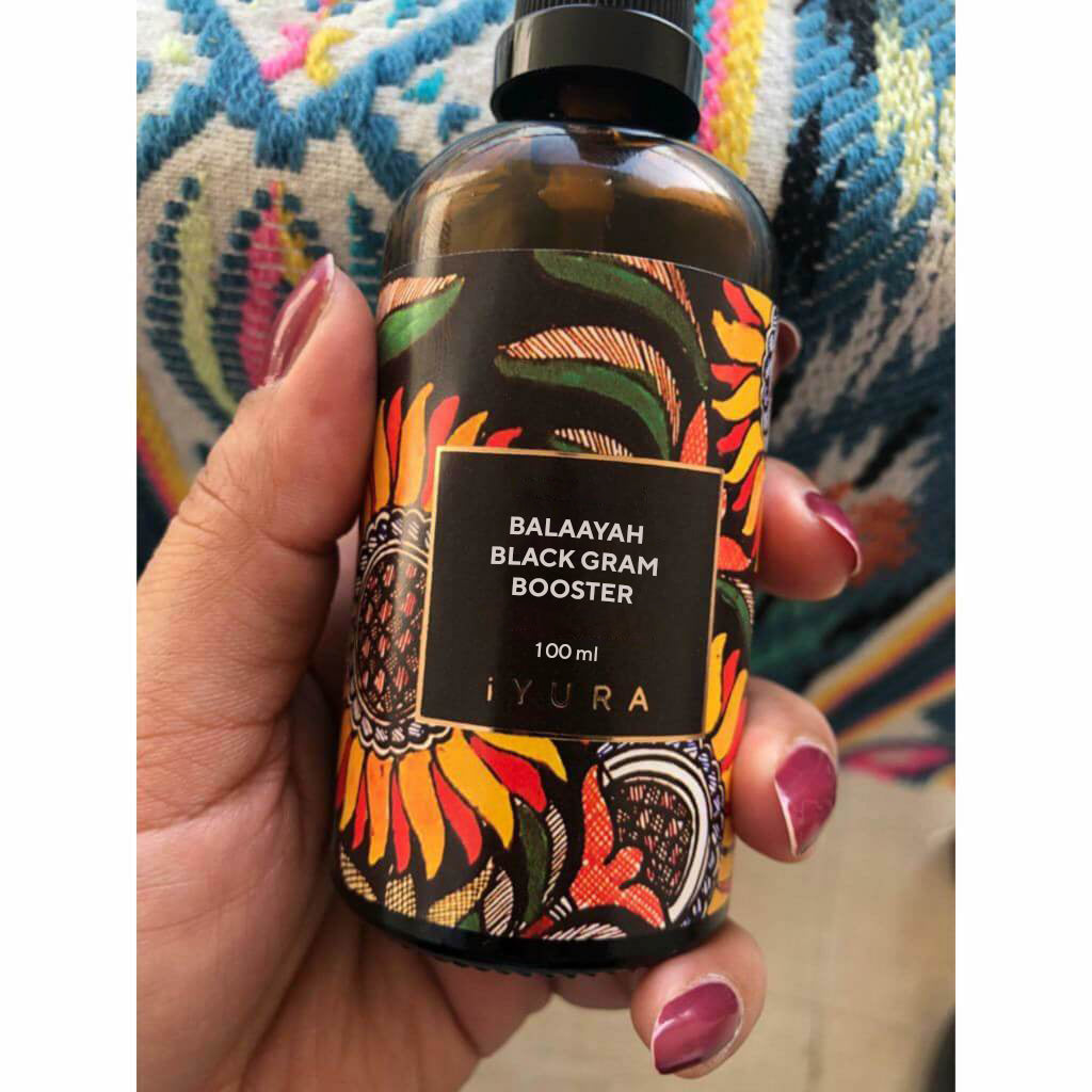 'Black Gold' Body Oil - Made with Black Gram, Velvet Bean and Himalayan Rock Salt - Best Body Moisturizer for Saggy, Droopy, Dry, Mature, Ageing Skin
