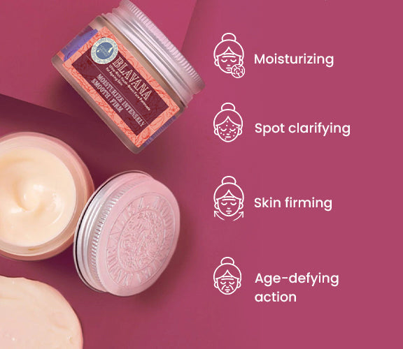The Age-Hold Duo - Age-Defying Black Gram Face Moisturising Cream and Brightening Under-Eye Cream for Mature Skin